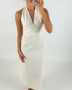 NALANI kjole, creme