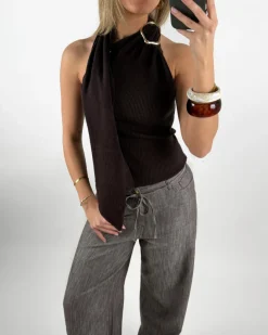 NANINE top, brun