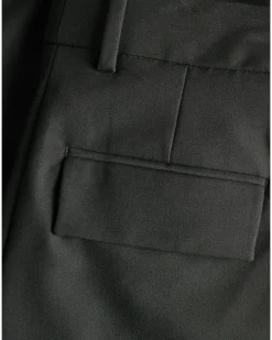 NAOMI low waist bukser, sort
