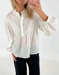 NATALIA skjorte, hvid