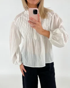 NATALIA skjorte, hvid