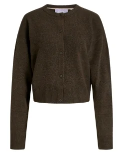 NATALIE strik cardigan, brun