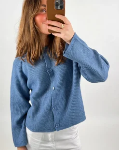 NELLY cardigan, blå