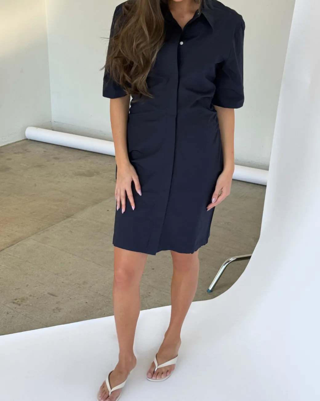 OLEANE mini kjole, navy