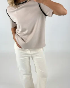 OLIVIA t-shirt, beige