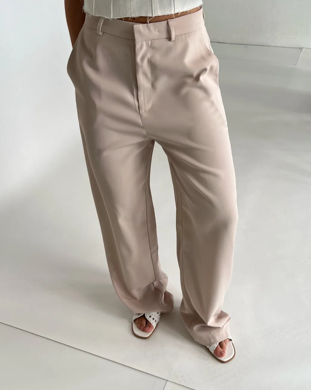 PATRICIA bukser, beige