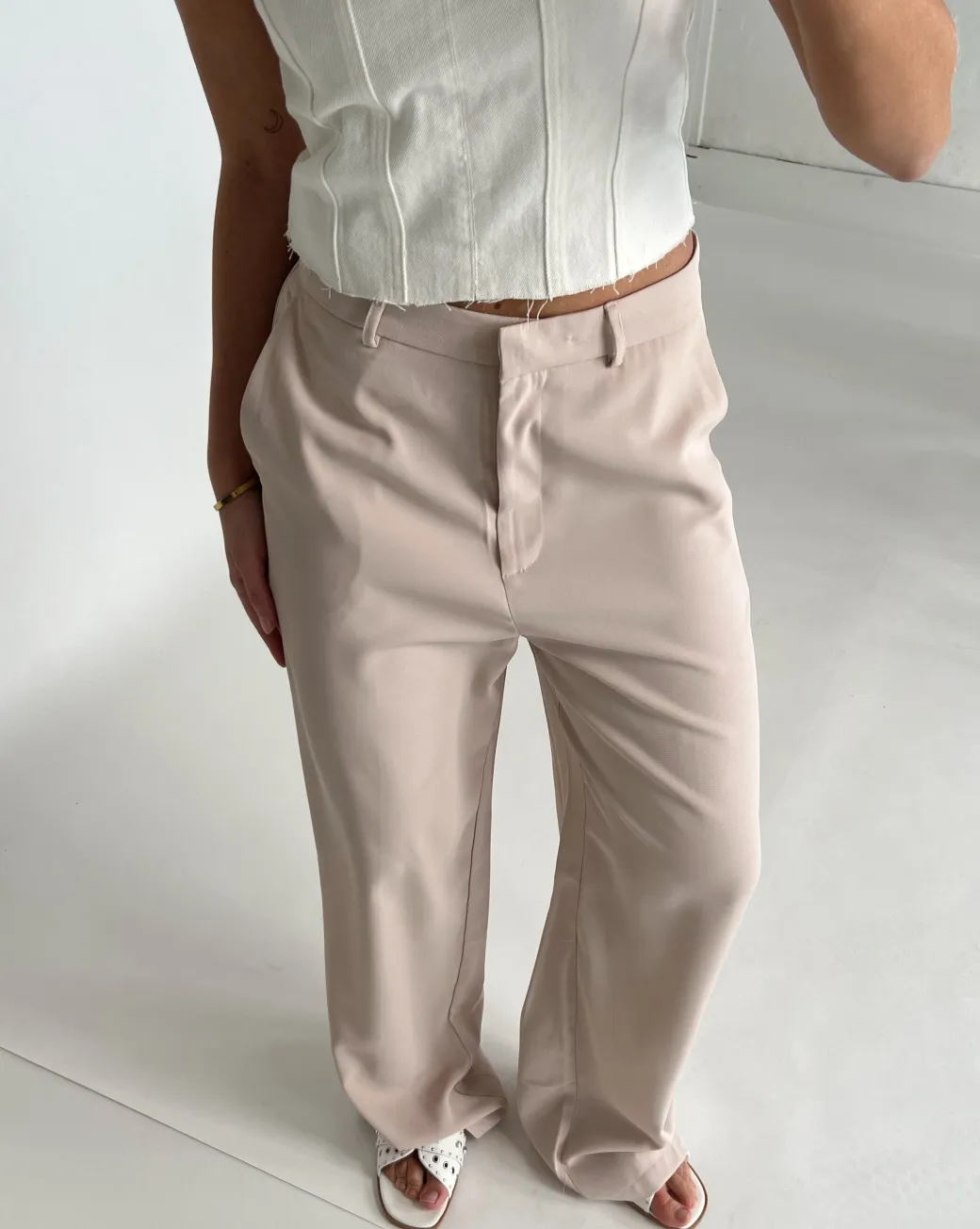 PATRICIA bukser, beige