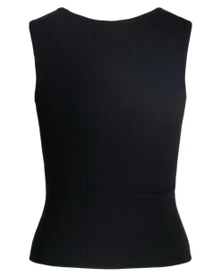 POSIE strik top, sort
