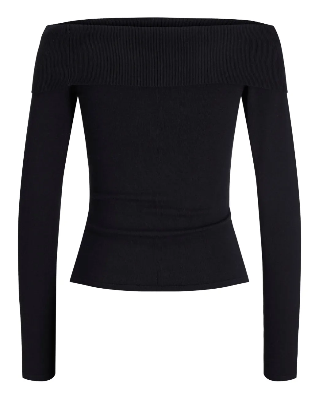 REMI off shoulder strik, sort