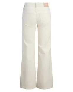 ROME flared denim jeans, creme