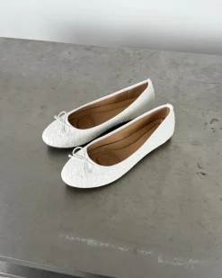 ROSALIA flet ballerinaer, hvid