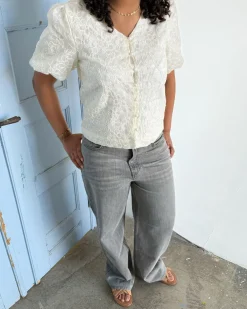 ROWAN bluse, creme
