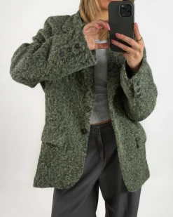 RUTH blazer jakke, grøn
