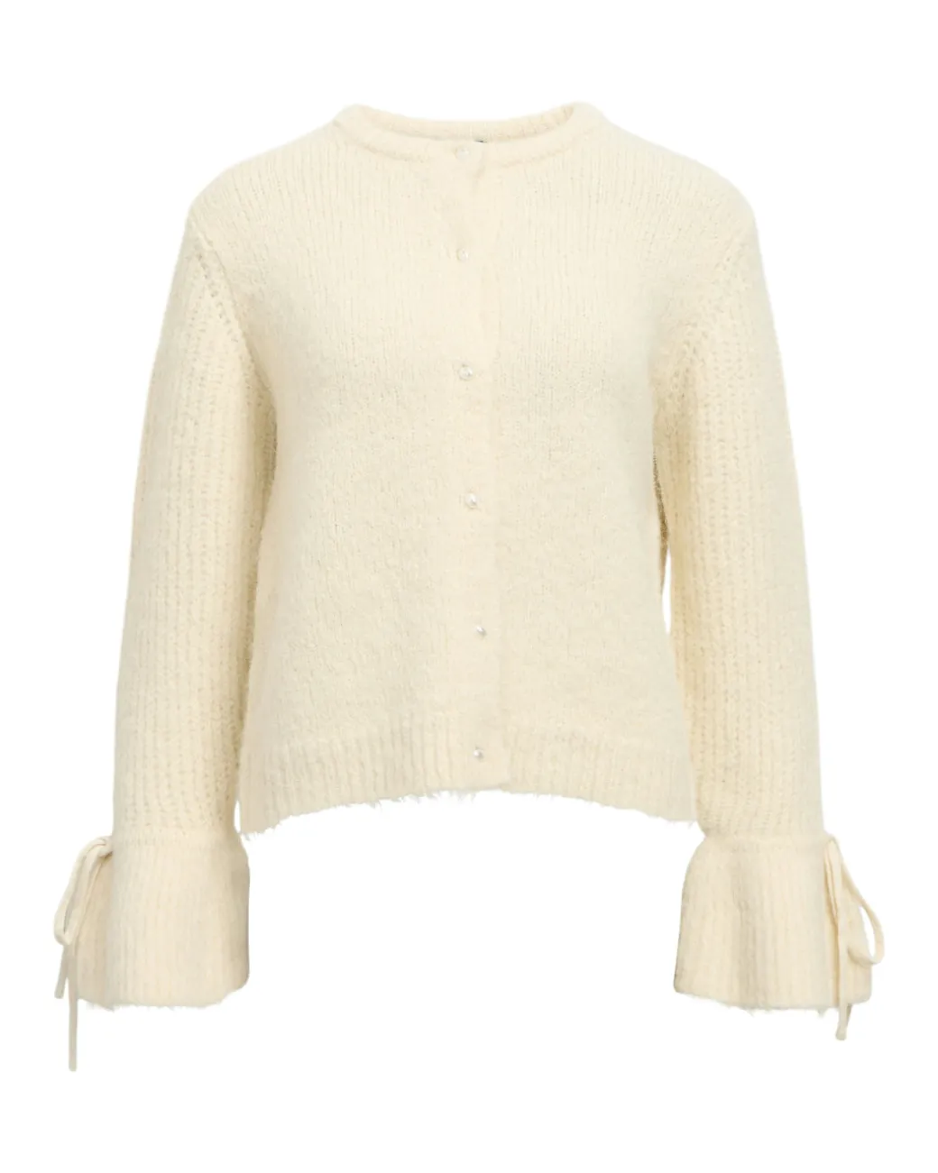 SALIKA strikket cardigan, creme