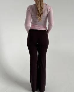 SANIA yoga bukser, brun