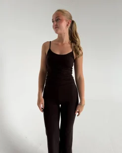 SANIA yoga top, brun