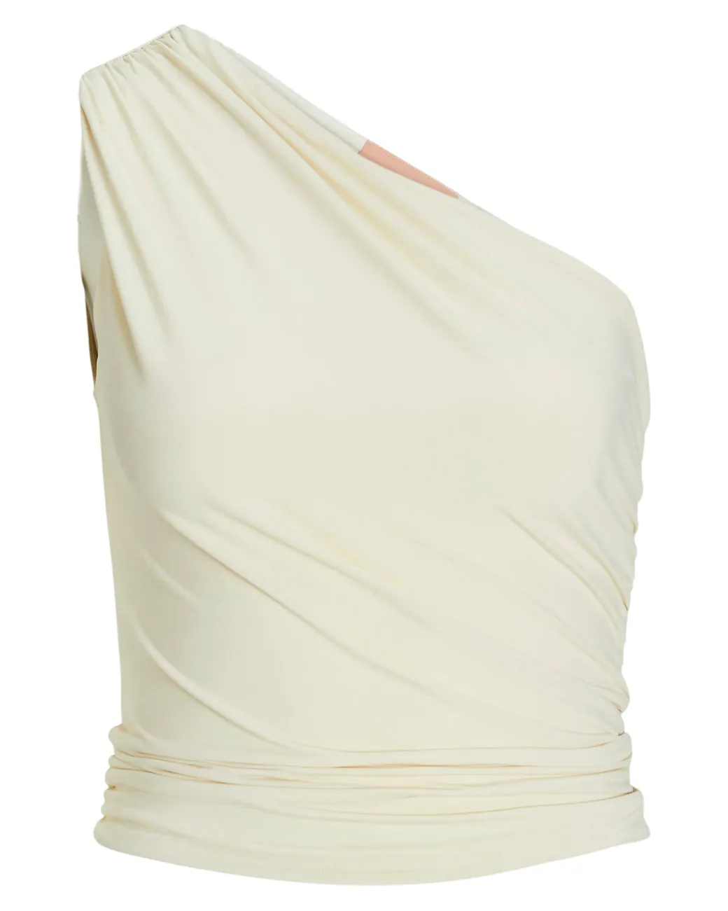 SCARLETT one shoulder top, creme