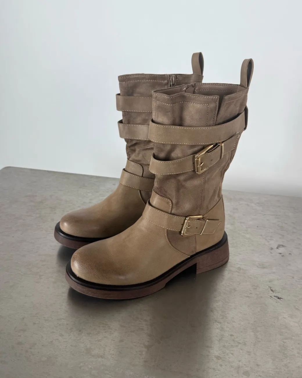 SERENA støvler, beige