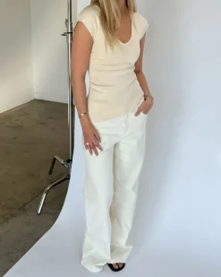 SERENA top, creme