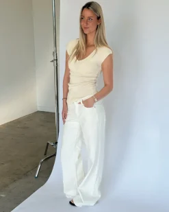 SERENA top, creme