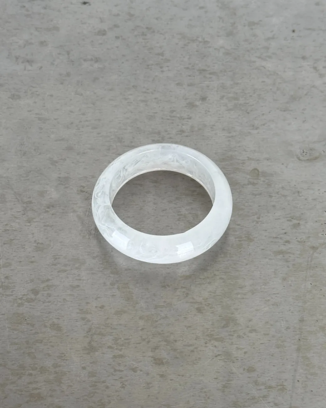 SHILOH bangle, hvid