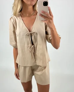 SILJE bluse, beige