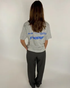 SNDERBY t-shirt, grå/blå