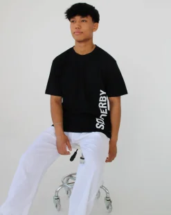 SØNDERBY t-shirt, sort/hvid