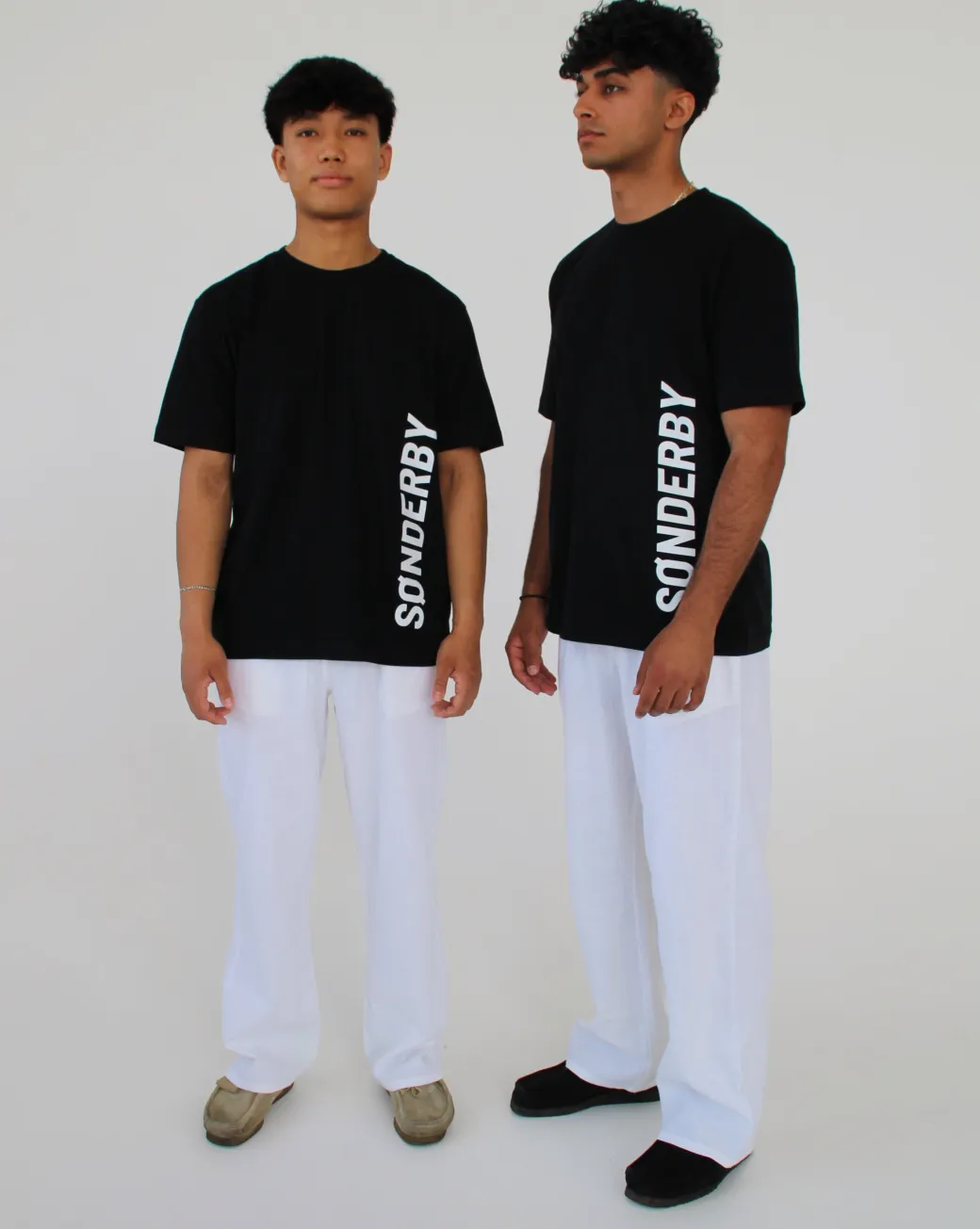 SØNDERBY t-shirt, sort/hvid