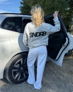 SNDRB sweatshirt, grå/sort
