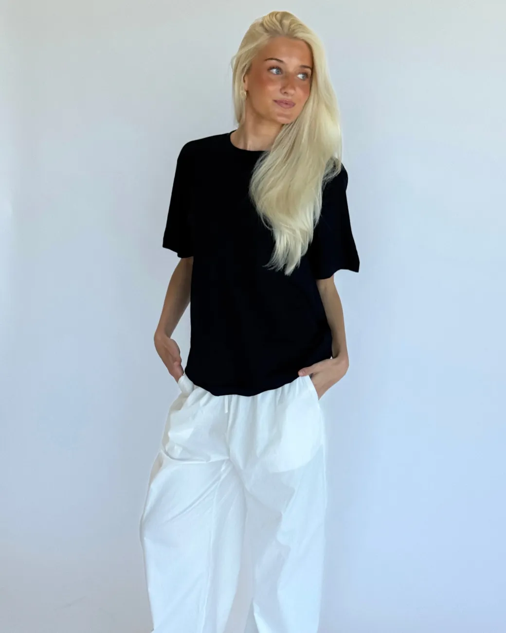 SNDRB t-shirt, navy/grå camouflage