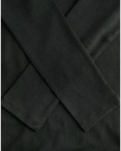 STAR langærmet bluse, sort