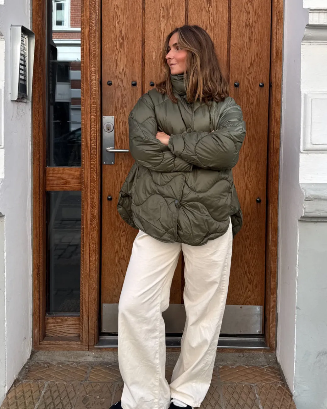 STELLA jakke, army
