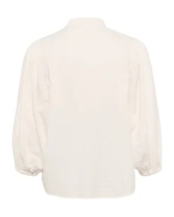 SUNELA skjorte 3/4 ærme, hvid