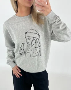 THIRSTY sweatshirt, grå