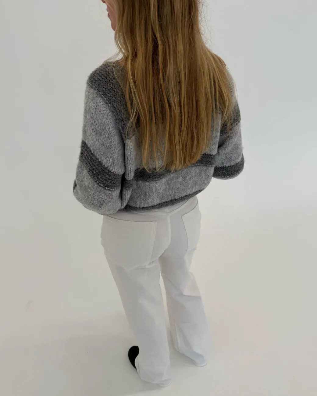 TINKA strik, grå