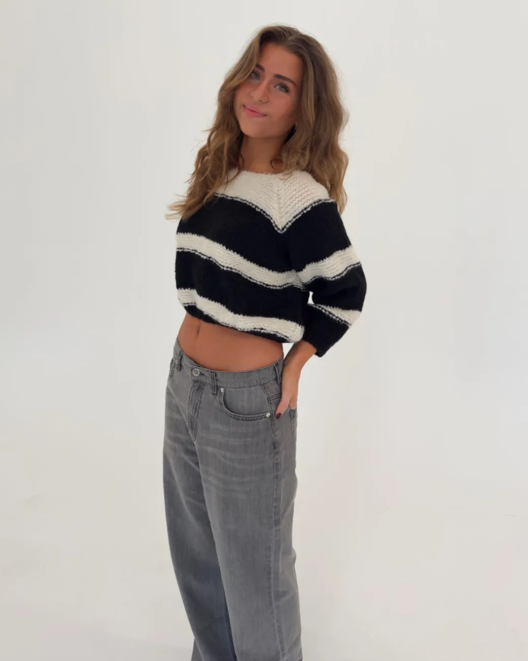TINKA strik, sort