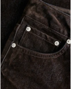 TOKYO wide leg jeans, brun
