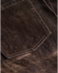 TOKYO wide leg jeans, brun