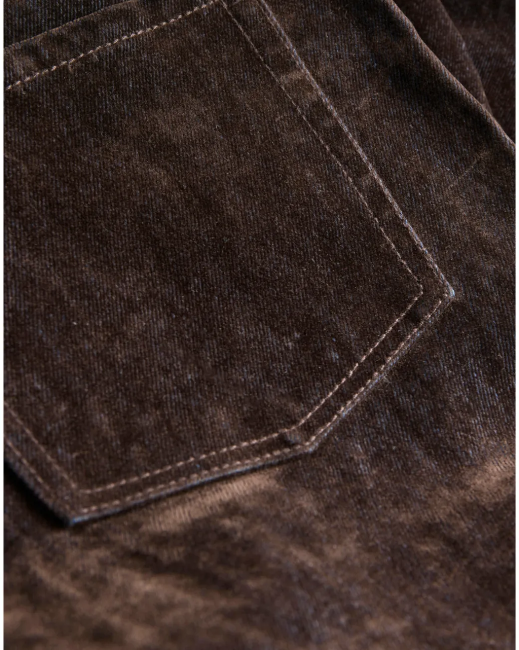 TOKYO wide leg jeans, brun