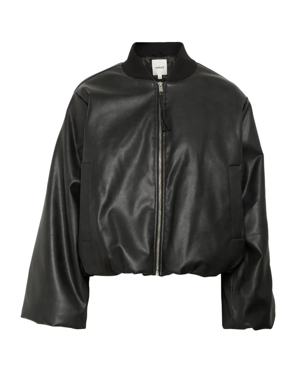 TRUDEA bomber jakke, sort