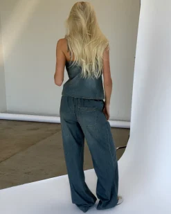 TUVA denim bukser, blå