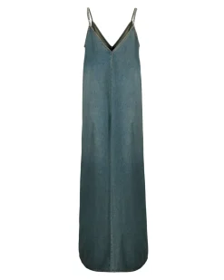 TUVA denim kjole, blå