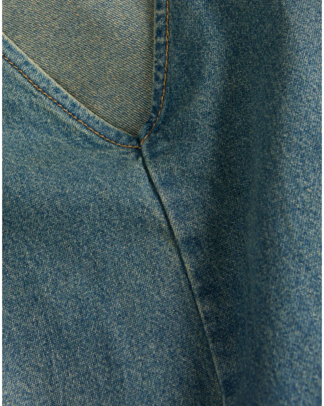 TUVA denim kjole, blå