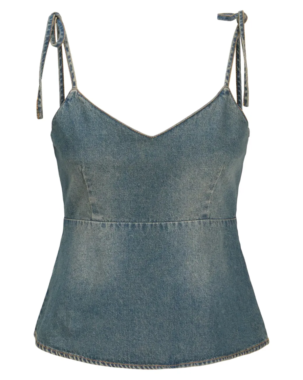 TUVA denim top, blå