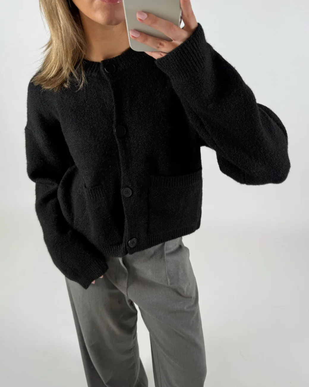 VALENTINA cardigan, sort