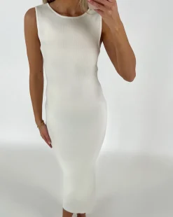 VIVIAN kjole, hvid