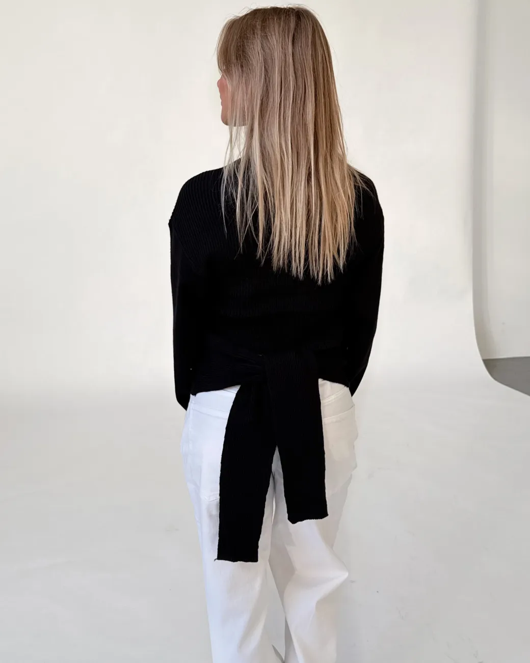 WHITNEY strik, sort