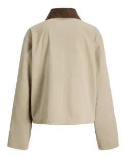 WILMA kort trenchcoat, beige