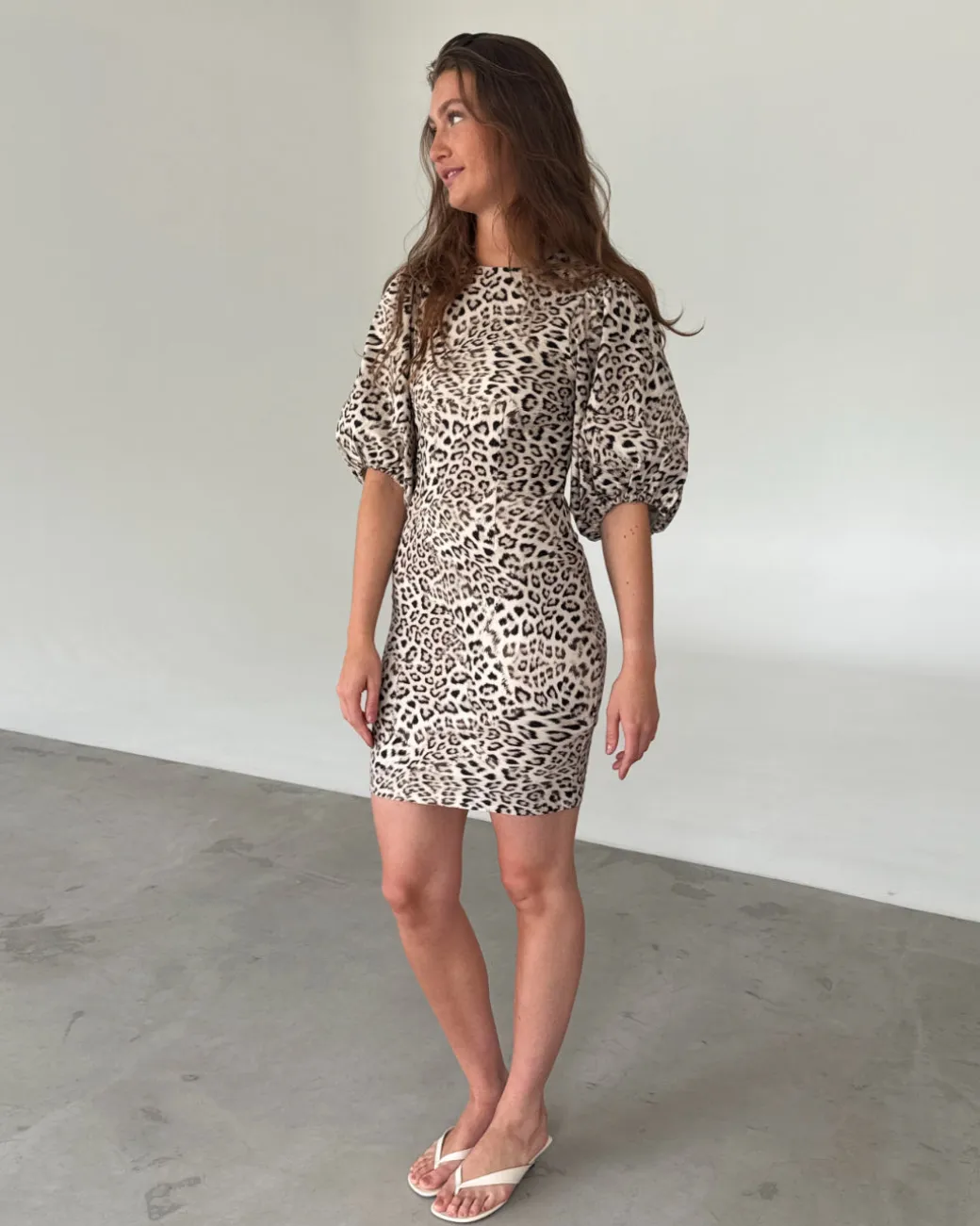 ZAZU mini kjole, leopard